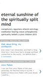 Mobile Screenshot of eternalsunshineofthesplitmind.blogspot.com