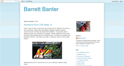 Desktop Screenshot of barrettbanter.blogspot.com