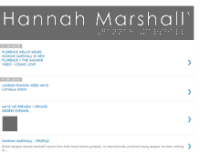 Tablet Screenshot of hannah-marshall.blogspot.com