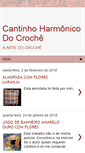 Mobile Screenshot of cantinhoharmonicodocroche.blogspot.com