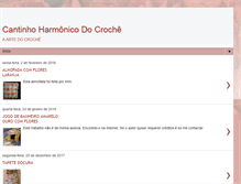 Tablet Screenshot of cantinhoharmonicodocroche.blogspot.com