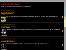 Tablet Screenshot of cartasenlanoche.blogspot.com