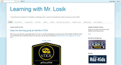 Desktop Screenshot of mrlosik.blogspot.com