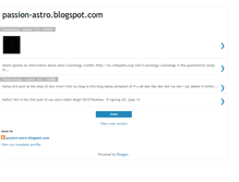 Tablet Screenshot of passion-astro.blogspot.com