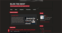 Desktop Screenshot of blogtakbest.blogspot.com