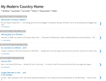Tablet Screenshot of mymoderncountryhome.blogspot.com