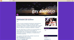 Desktop Screenshot of gay-alentejo.blogspot.com