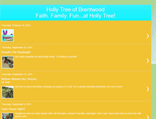 Tablet Screenshot of hollytreechildcare.blogspot.com