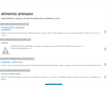 Tablet Screenshot of mundoalimentario.blogspot.com