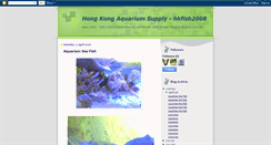 Desktop Screenshot of hkfish2008.blogspot.com