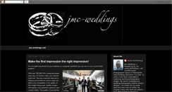 Desktop Screenshot of jmc-weddings.blogspot.com