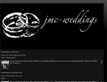 Tablet Screenshot of jmc-weddings.blogspot.com