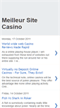 Mobile Screenshot of meilleur-sitecasino.blogspot.com
