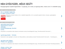 Tablet Screenshot of gyogyulok.blogspot.com