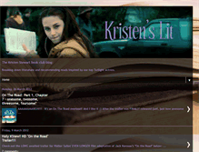 Tablet Screenshot of kristenslit.blogspot.com