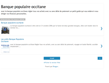 Tablet Screenshot of banque-populaireoccitane.blogspot.com
