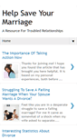 Mobile Screenshot of helpsaveamarriage.blogspot.com