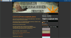 Desktop Screenshot of digiscraplinks.blogspot.com