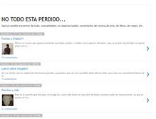 Tablet Screenshot of notodoestaperdidoaun.blogspot.com