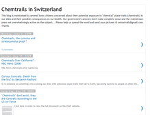 Tablet Screenshot of chemtrailswitzerland.blogspot.com