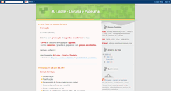 Desktop Screenshot of mleone-papelaria.blogspot.com