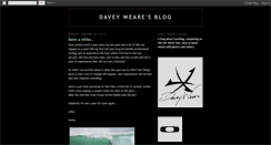 Desktop Screenshot of davey-weare.blogspot.com