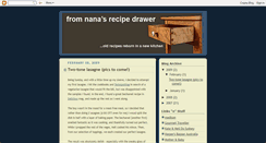 Desktop Screenshot of nanasrecipedrawer.blogspot.com