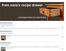 Tablet Screenshot of nanasrecipedrawer.blogspot.com