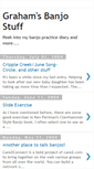 Mobile Screenshot of banjostuff.blogspot.com
