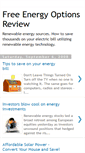 Mobile Screenshot of free-energy-options-review.blogspot.com
