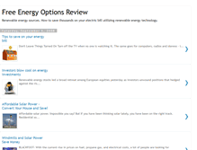 Tablet Screenshot of free-energy-options-review.blogspot.com