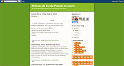 Desktop Screenshot of noticiasdaescolaplacidodecastro.blogspot.com