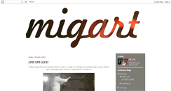 Desktop Screenshot of migart.blogspot.com