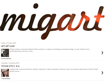 Tablet Screenshot of migart.blogspot.com