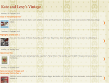 Tablet Screenshot of kateandlexysvintage.blogspot.com