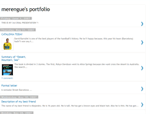 Tablet Screenshot of m3r3ngu3sportfolio.blogspot.com