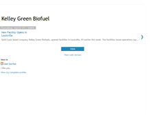 Tablet Screenshot of kelleygreenbiofuels.blogspot.com