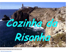 Tablet Screenshot of cozinha-da-risonha.blogspot.com