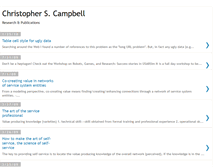 Tablet Screenshot of christopherscampbell.blogspot.com