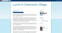 Desktop Screenshot of lunchingreenwichvillage.blogspot.com