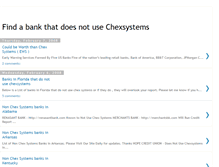 Tablet Screenshot of nochexsystemsbanks.blogspot.com