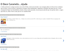 Tablet Screenshot of odocecaramelo.blogspot.com