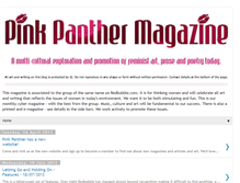 Tablet Screenshot of pinkpanthermagazine.blogspot.com