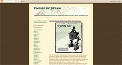 Desktop Screenshot of empireofsteam.blogspot.com