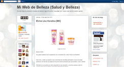 Desktop Screenshot of estela-beauty-web.blogspot.com