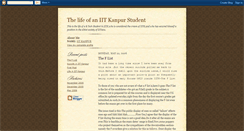 Desktop Screenshot of iitkstudent.blogspot.com