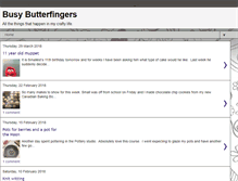 Tablet Screenshot of busybutterfingers.blogspot.com