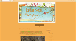 Desktop Screenshot of jordansloanephotography.blogspot.com