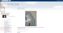 Desktop Screenshot of mylittlecottage.blogspot.com
