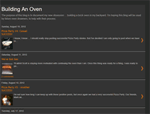 Tablet Screenshot of buildinganoven.blogspot.com